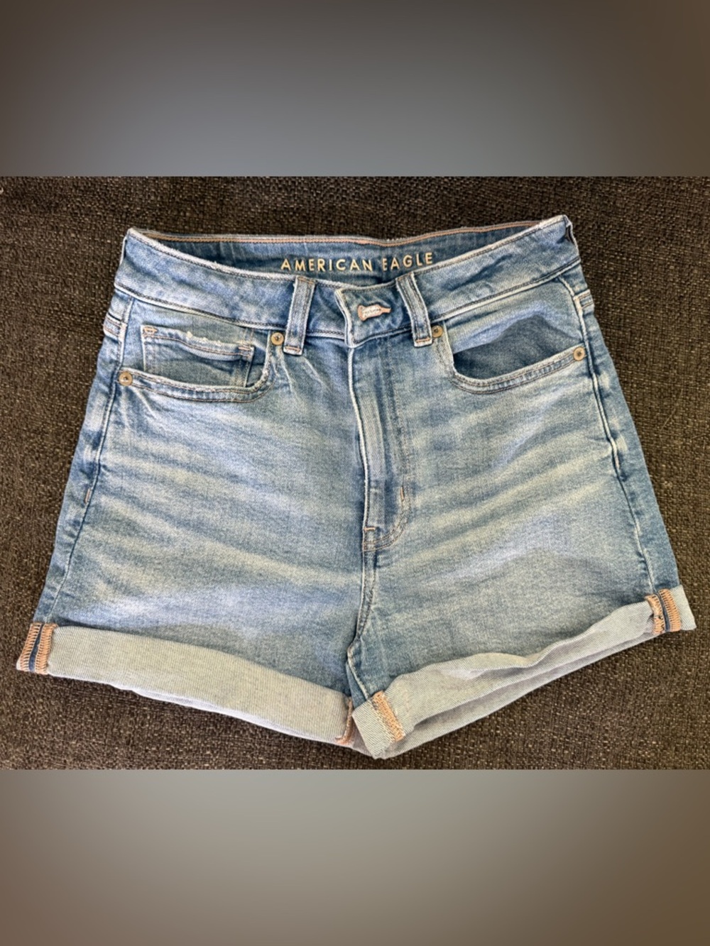 American Eagle Outfitters AE Denim Mom Shorts Size 2